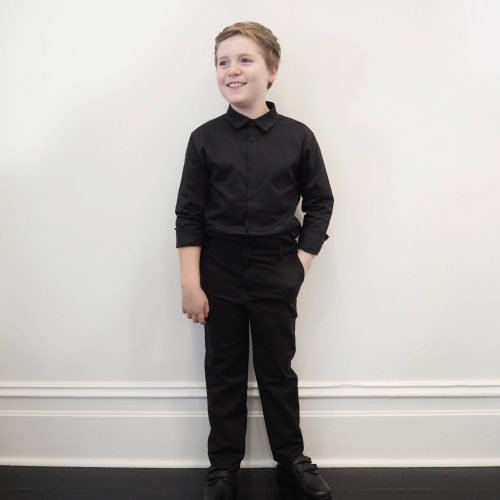 Boys black shirt