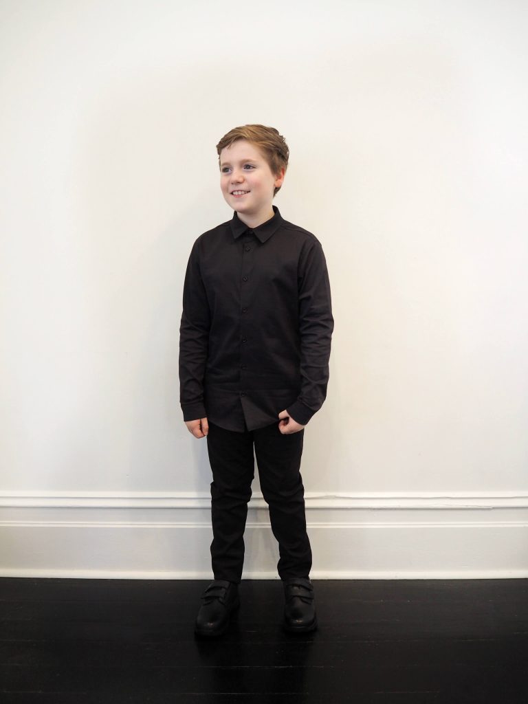 boys black shirt kids sizes 818 available now free shipping
