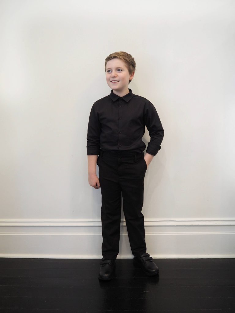 Boys Black Regular Fit Pant | Kids Sizes 6 - 18 | Buy Online | Free ...